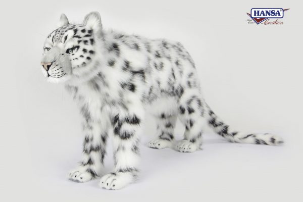 Hansa Standing Snow Leopard Plush 78 cm L 