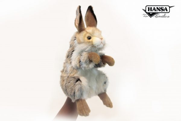 Rabbit 34cm Hansa Realistic Hand Puppet for sale online 