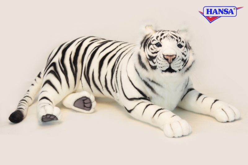 3951-White Tiger 100cm.L – Hansa Creation Inc.